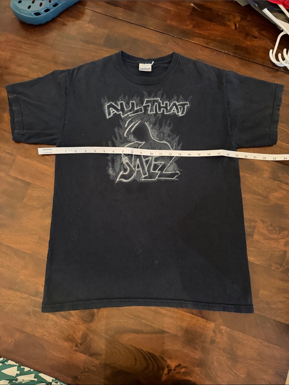 Vintage All That Jazz Graphic Tee - Black